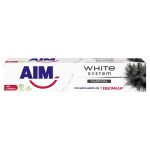 Pasta de dinti Aim White System Charcoal - 75ml